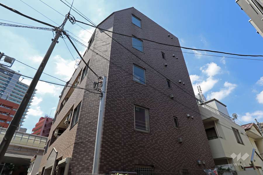 ヴェルト笹塚ツイン2の外観（北東側から）
