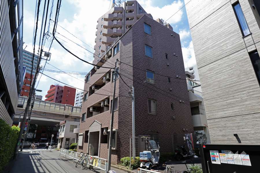 ヴェルト笹塚ツイン2の外観（北東側から）