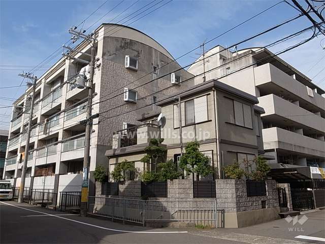 パレ武庫之荘2の外観（南東側から）