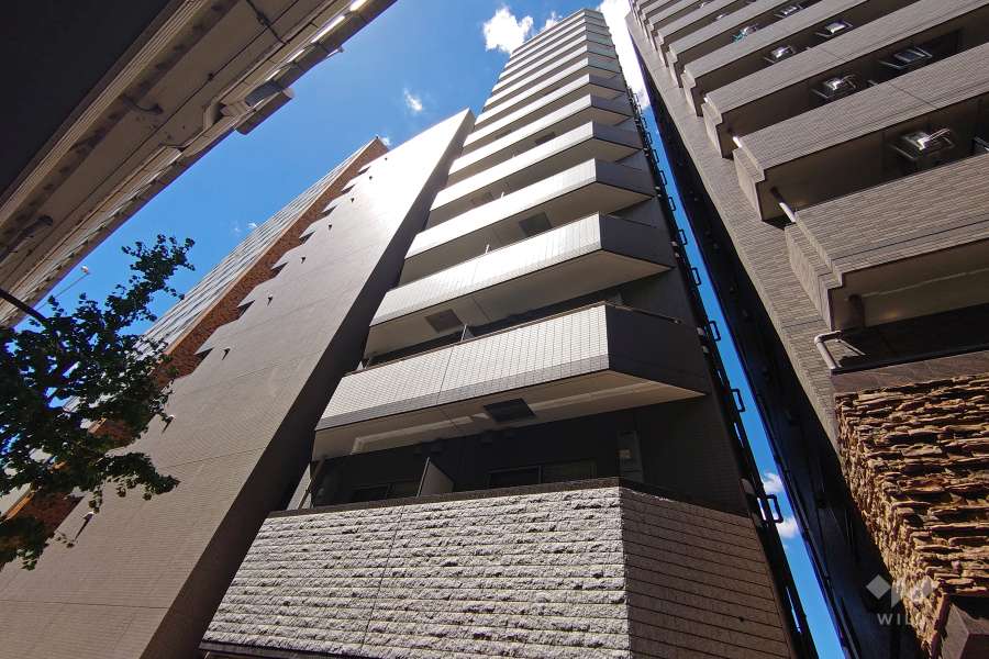 ガーラシティ渋谷幡ヶ谷の外観（南東側から）