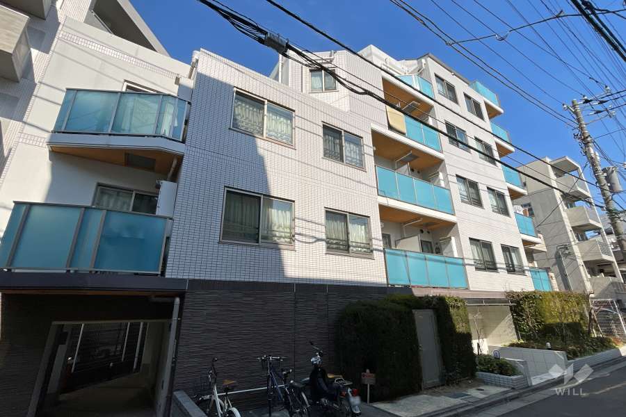 マンションの外観（南西側から）