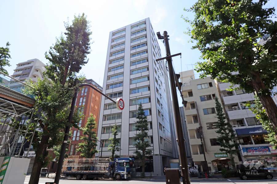 パークリュクス恵比寿の外観（北西側から）