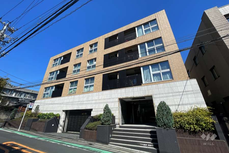 プラネスーペリア代々木参宮橋の外観（南東側から）