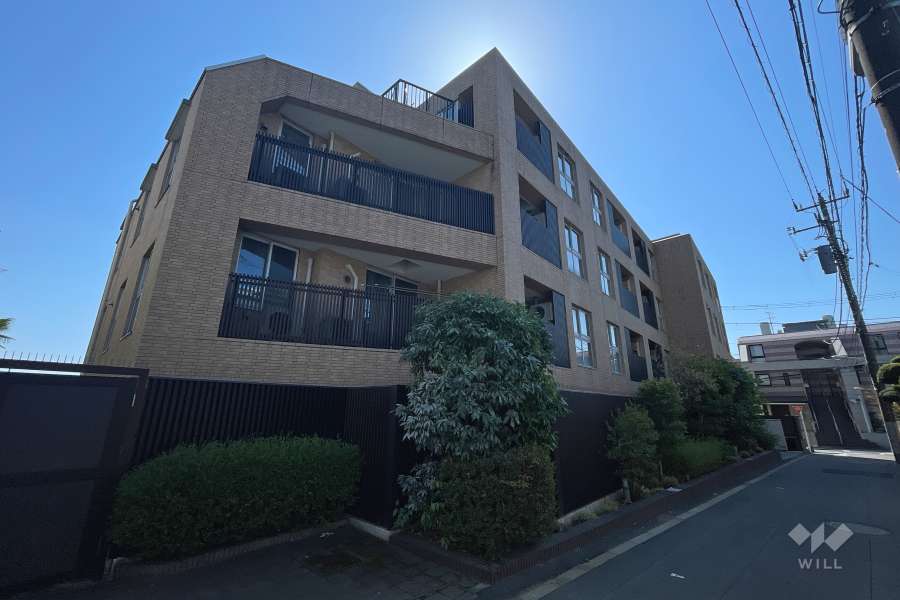 プラネスーペリア代々木参宮橋の外観（北西側から）