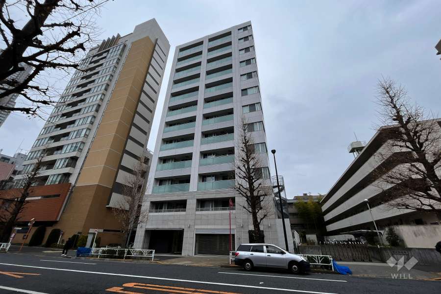ブランズ代々木西参道の外観(南西側から）