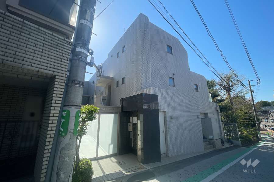 オープンレジデンス代々木上原の外観（南東側から）