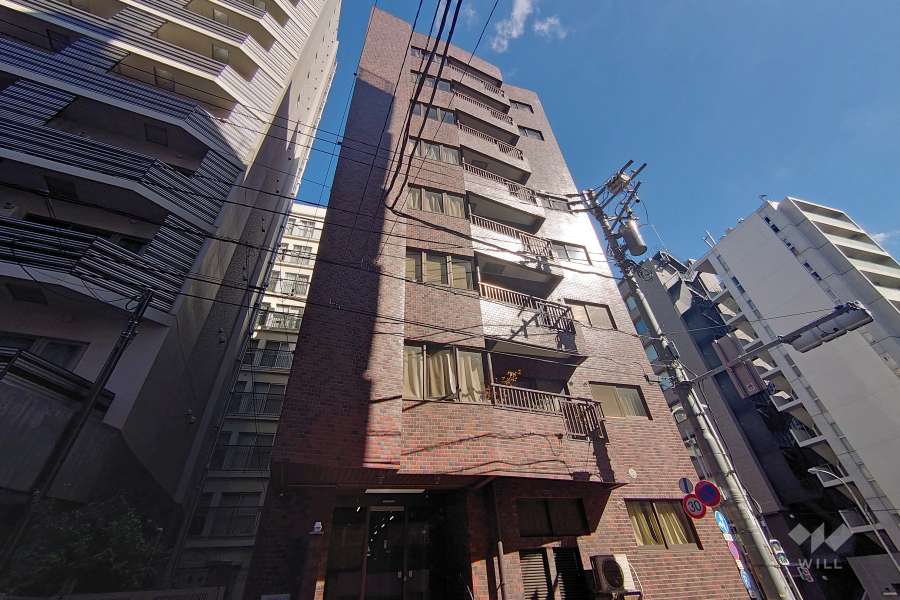 エグゼクティブ原宿の外観（南西側から）