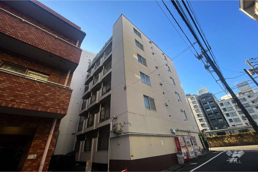 カーサ第２渋谷の外観（北西側から）