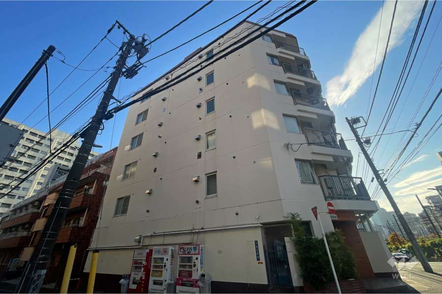 カーサ第２渋谷の外観（南西側から）