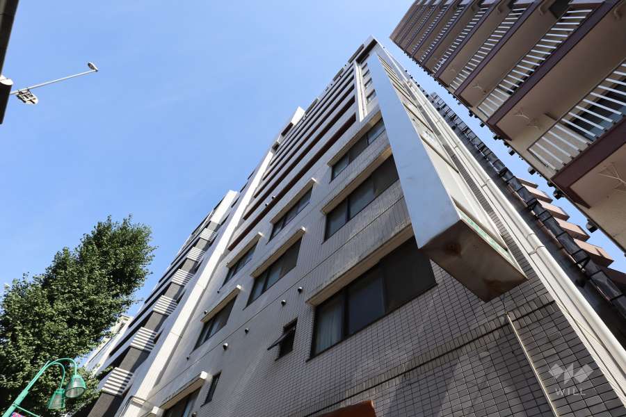 キャッスルマンション笹塚の外観（北西側から）