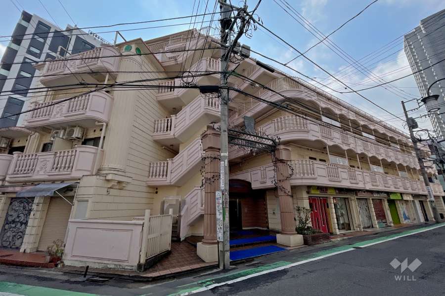 キャッスルマンション代官山の外観（北西側から）