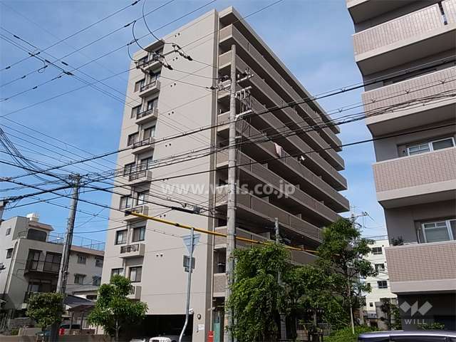 ベル・アーバニティ立花2の外観（南西側から）