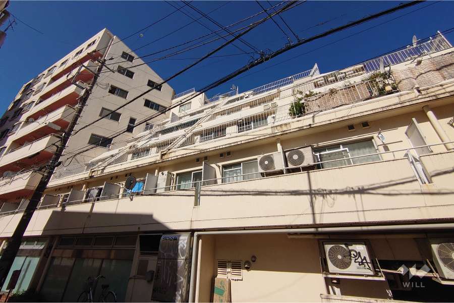 シャトレー渋谷の外観（北東側から）