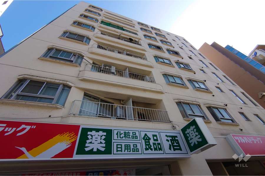 シャトレー渋谷の外観（北西側から）