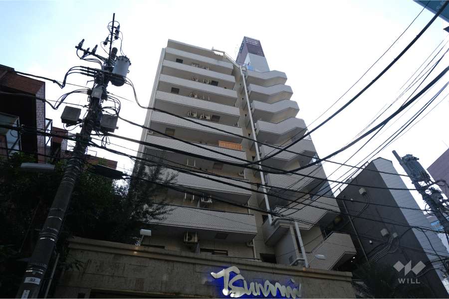 シルバープラザ恵比寿の外観（北東側から）