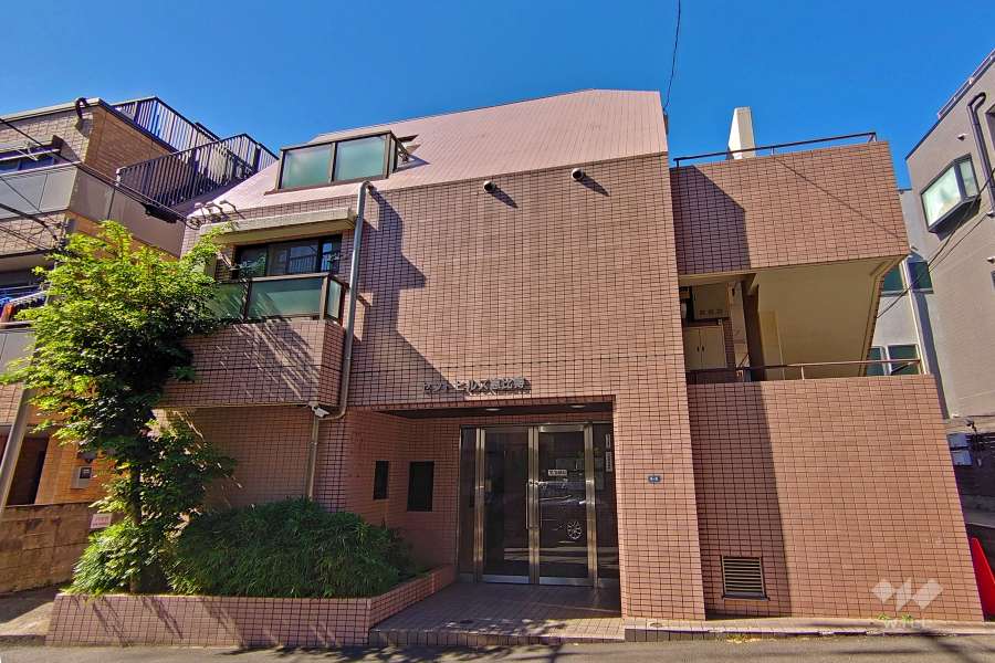 セントヒルズ恵比寿の外観（南東側から）