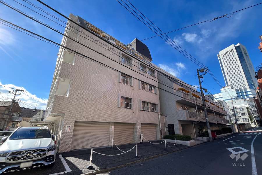 ソフトタウン代々木の外観（北東側から）