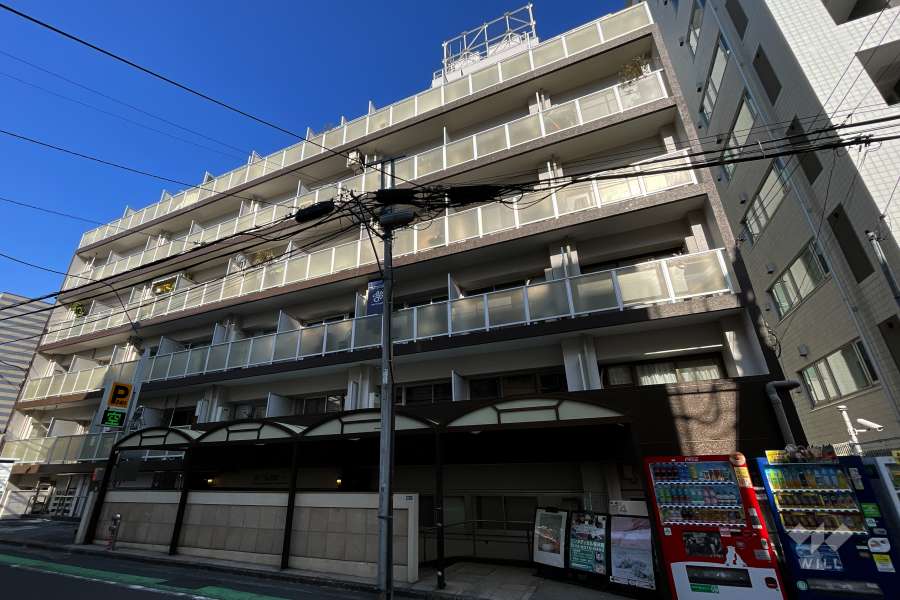 代官山パーフェクトルームの外観（北東側から）