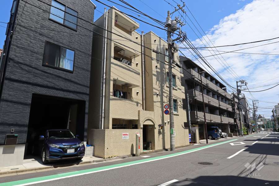 メゾンドテルトルの外観（南西側から）