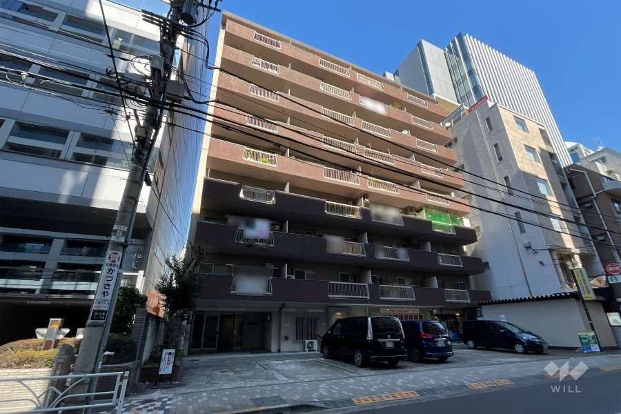 恵比寿東海マンションの外観(南西側から）