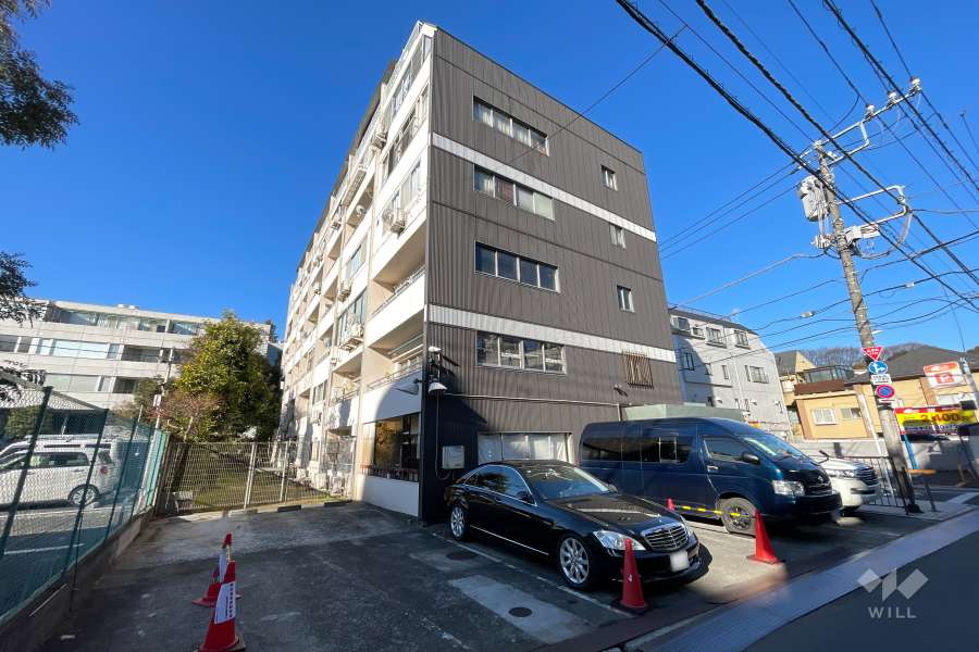 原宿第２コーポの外観(南東側から）