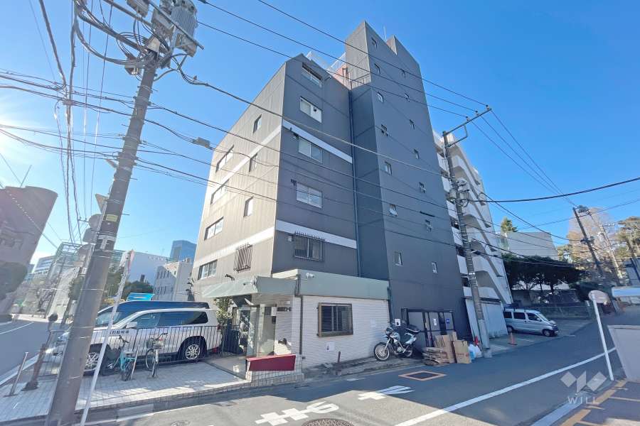 原宿第２コーポの外観(北東側から）