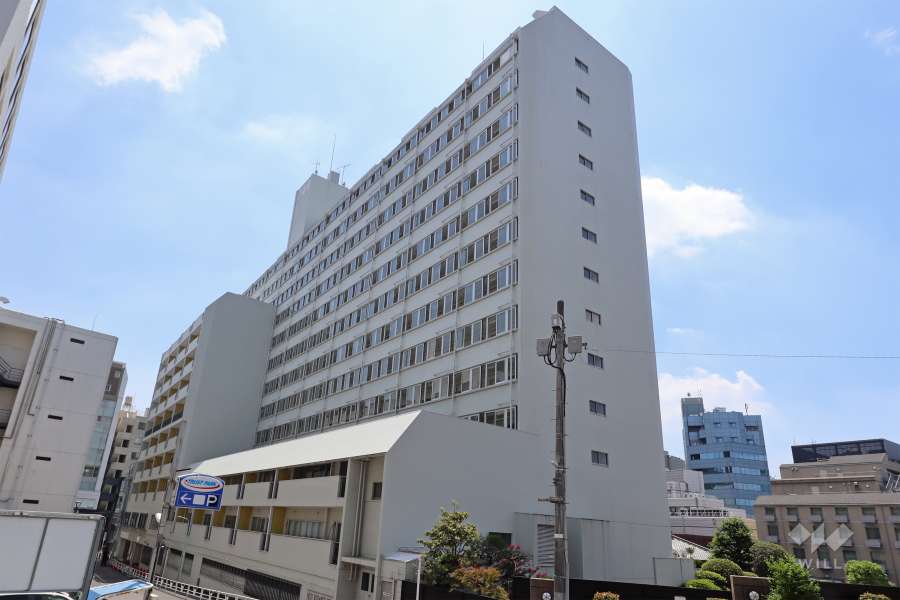 神宮前コーポラスの外観（北西側から）