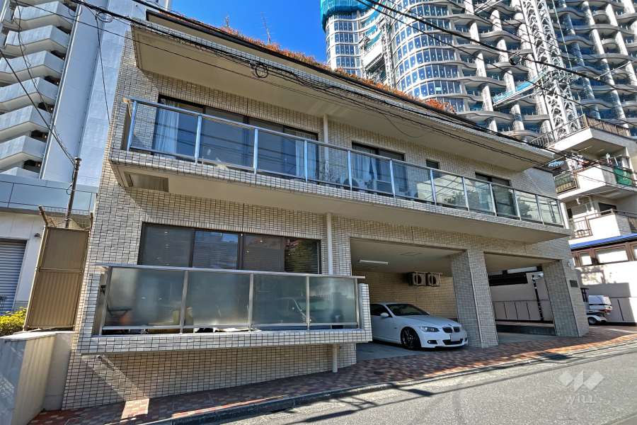 千駄ヶ谷パークコートの外観（南東側から）