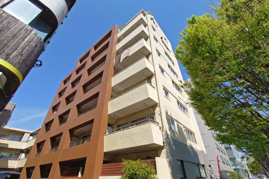 代々木グランドハイツの外観（南東側から）