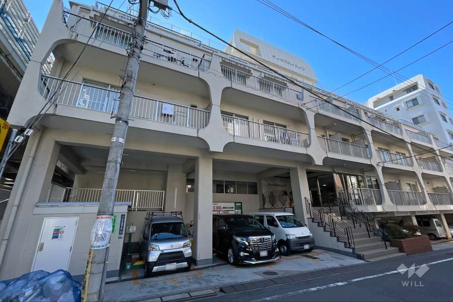 代々木スカイハイツの外観（北側から）