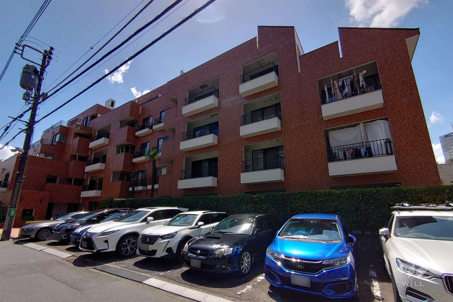 代々木ニューハイツの外観（北東側から）