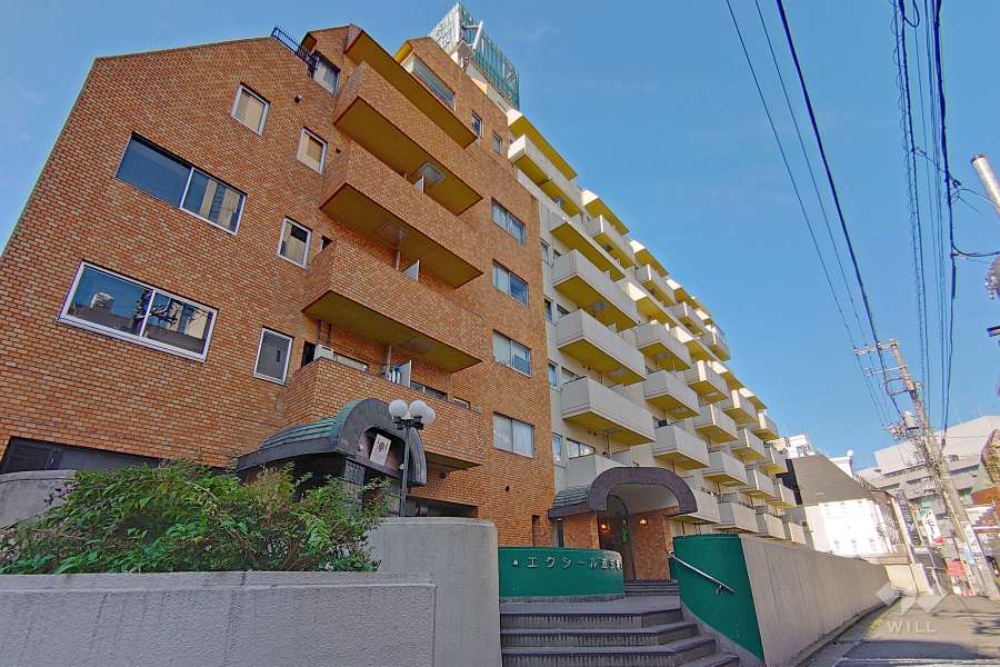 藤和エクシール道玄坂の外観（東側から）