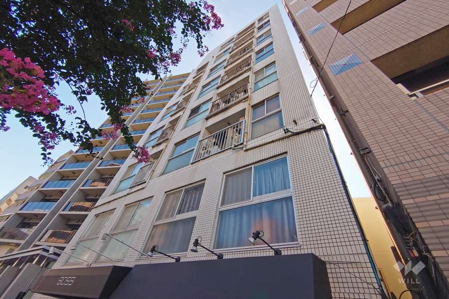 グリーンキャピタル西新宿の外観（北西側から）