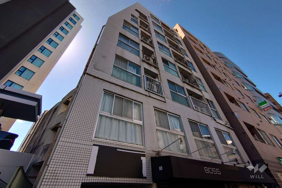 グリーンキャピタル西新宿の外観（北東側から）