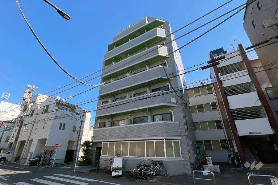 ダイホープラザ幡ヶ谷の外観（北西側から）