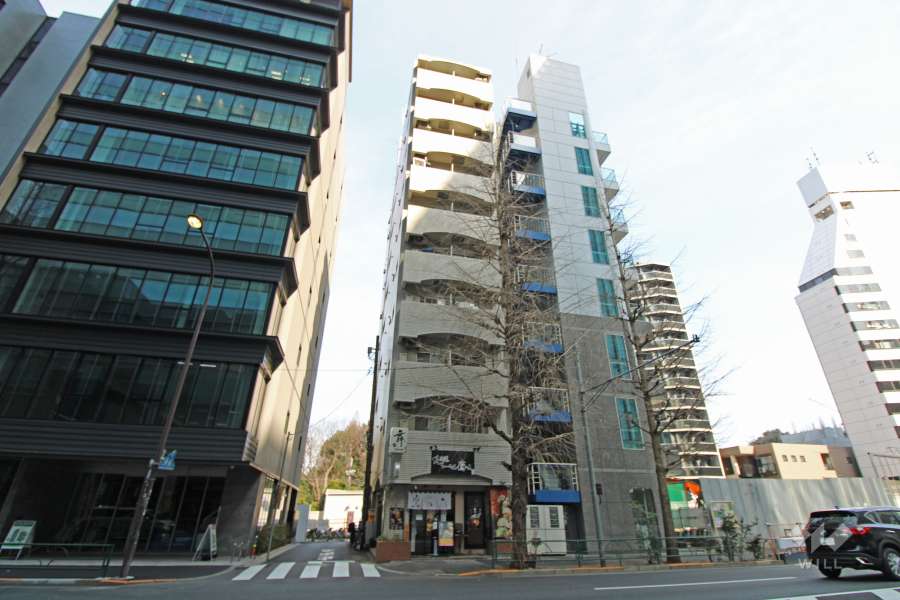 ＧＳハイム新宿南口の外観(西側から）