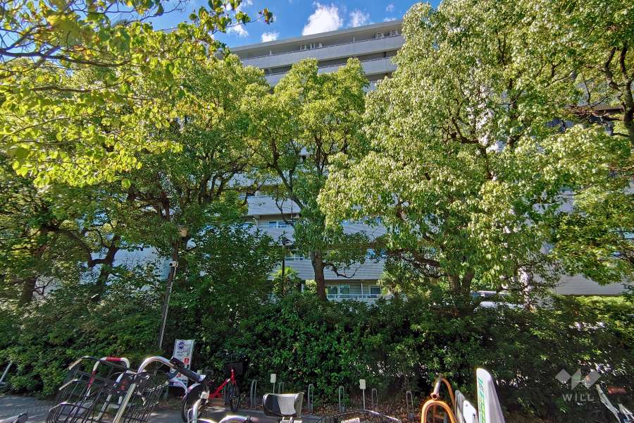 初台スカイレジテルの外観（南東側から）