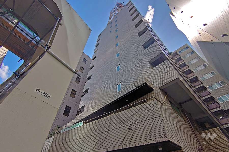 初台スカイレジテルの外観（北西側から）