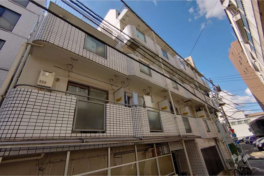 ネオハイシティ渋谷の外観（南東側から）