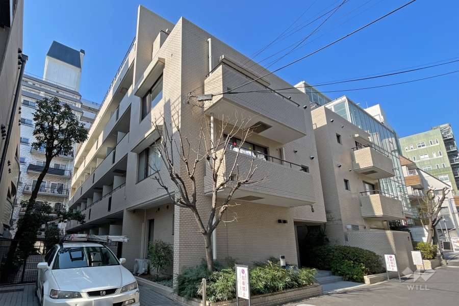 南平台サニーハイツの外観」（東側から）