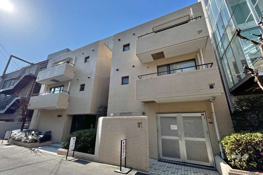 南平台サニーハイツの外観（北側から）