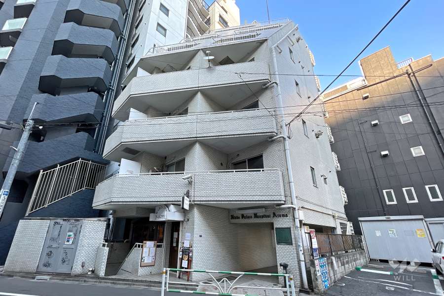 日興パレス南平台アヅマの外観（西側から）