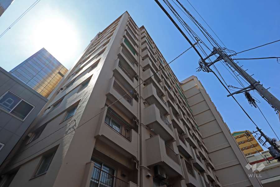 パラシオン笹塚の外観（南東側から）