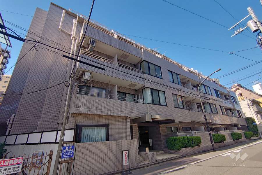 笹塚シティハウスの外観（南西側から）　