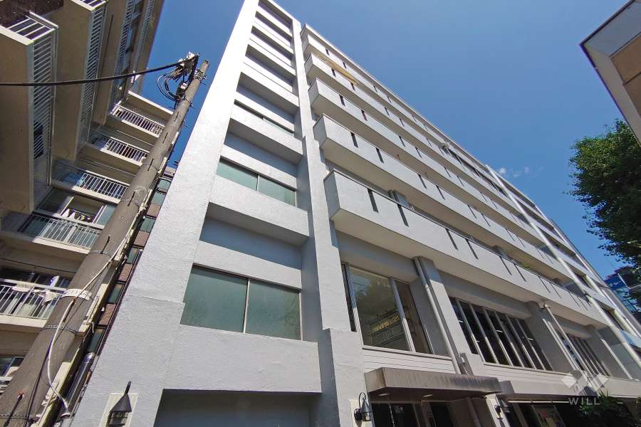 西参道マンションの外観（北西側から）
