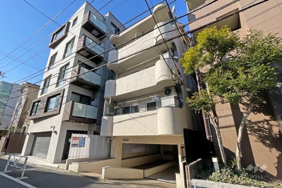 セザール第２恵比寿の外観（南東側から）