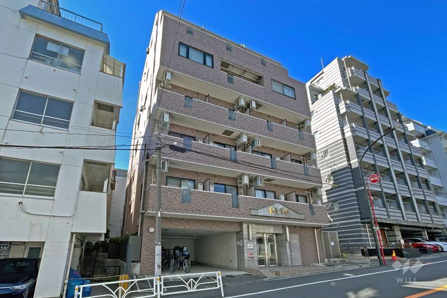 オリオ渋谷西原の外観（南東側から）