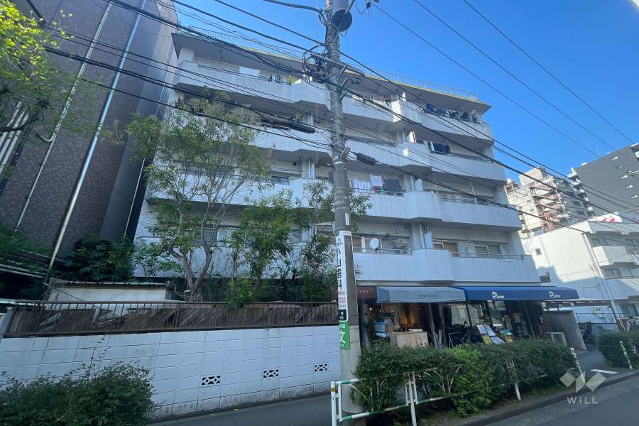 グリーンキャピタル笹塚の外観（南西側から）