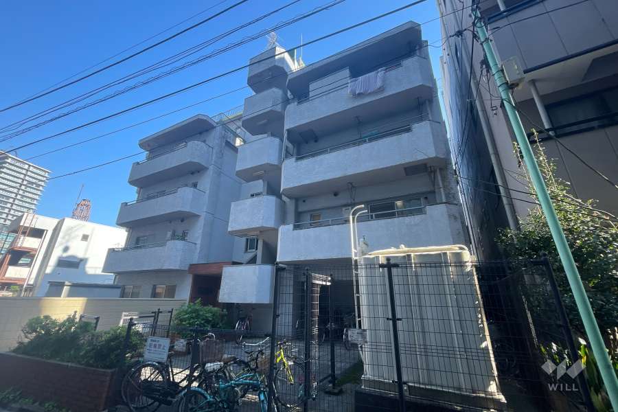 グリーンキャピタル笹塚の外観（北西側から）