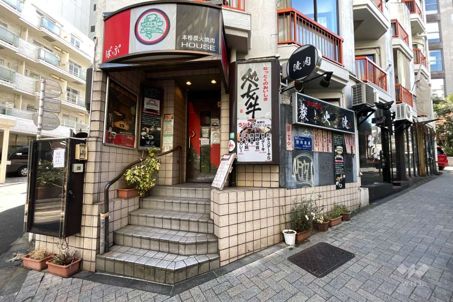 建物1階のテナント部分